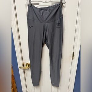 New Orleans Saints Nike Women's Power Sculpt Leggings - Gray L